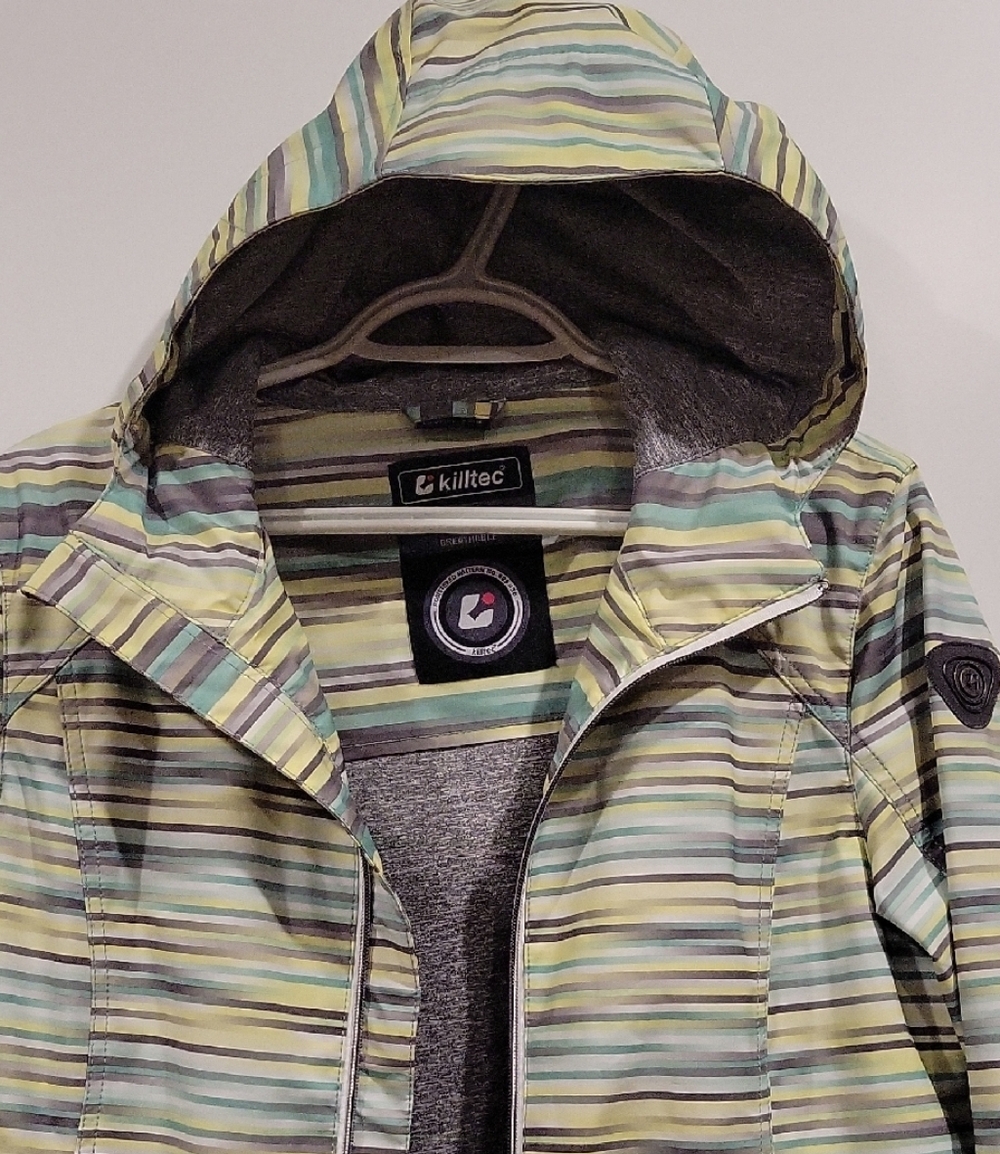 Killtec Brand Striped Multicolor Women's Jacket - Picture 5 of 8